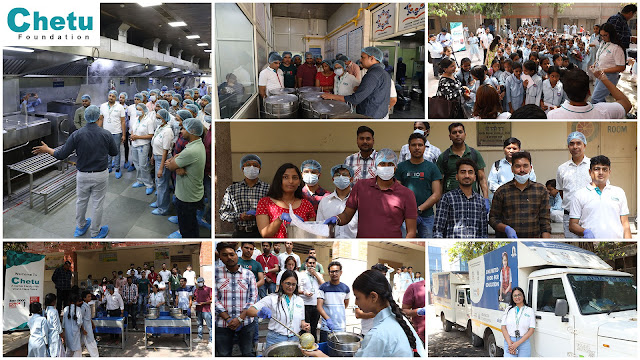 CHETU VOLUNTEERS VISIT AKSHAYA PATRA FOUNDATION TO SUPPORT MID-DAY MEAL INITIATIVE